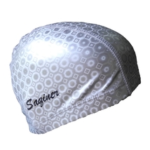 SAGINER Swim Cap Universal, Breathable, Waterproof with PU coating - One Size - £14.35 GBP