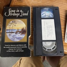 Song In A Strange Land VHS Travel to Moscow Siberia Choral Gloriae Dei C... - £10.07 GBP
