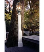 Finial Top Lantern Post w. Fluted Base - £396.92 GBP