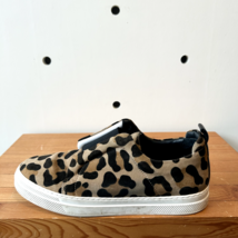 39 / 8.5 - Pierre Hardy Leopard Print Suede Baskets Slider Shoes Sneaker... - $90.00