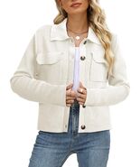 BZB Womens Cardigan Sweater Long Sleeve Open Front Knit White - Size XXL - $211.24 MXN