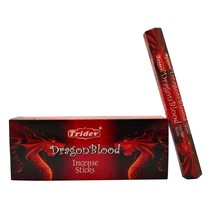 Tridev Dragon Blood Incense Sticks Rolled Fragrance Masala Agarbatti 120 Sticks - £12.33 GBP