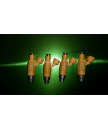 1999-2000 4G MITSUBISHI ECLIPSE GALANT 2.4L SET OF 4 FUEL INJECTORS 4g64... - $1,505.34 MXN
