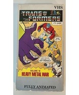 Transformers Vol.10 Heavy Metal War VHS 1986 Fhe Home Video FHE f.h.e. - $9.85