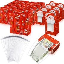 5 Pieces Santa Christmas Money Dispenser With 5 Pieces Bags Money Cake P... - £20.61 GBP