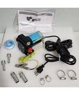 110V Gasoline Oil Fuel Transfer Pump with Connection Cables Upgraded Rev... - $110.19 CAD