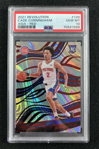 2021-22 Revolution Cade Cunningham #120 Asia Red Parallel - PSA 10 GEM MINT - £77.89 GBP