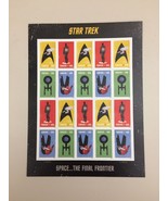Star Trek Postage Stamps!!! NEW!!! - $29.99