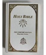HOLY BIBLE The Comfort Edition KING JAMES VERSION With Bible Hard Box Case - £6.74 GBP