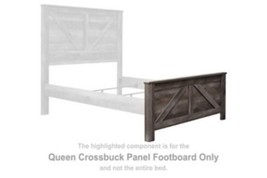 Wynnlow - Gray - Queen Crossbuck Panel Ftbd - $160.00