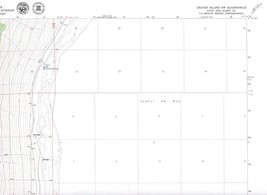 Crater Island SW Quadrangle Utah 1967 USGS Topo Map 7.5 Minute Topographic - $12.99