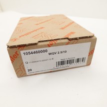20pcs/Box New Weidmuller WQV 2.5/10 1054460000 Wiring Terminals connecto... - $839.79 MXN
