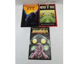 Lot Of (3) Stefan Poag Lovecraft Horror Sci-Fi Booklets Mother Toads Pit... - $55.43