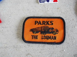 Embroidered Uniform Patch Parks The Logman LOOK - $12.87