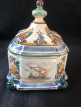 Antiguo Delft Bonboniere Usado Bij Rijn Schelde Verolme Empresa - £121.01 GBP