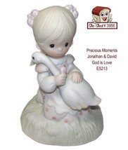 Precious Moments Jonathan &amp; David God is Love E5213 Figurine by Enesco - $14.95