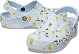 Crocs Unisex Mens 8 Women&#39;s 10  Baya Graphic Clogs Slip On Water Shoe Sandal NEW - £25.04 GBP
