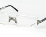 AXEL S. MILO 216 242 CLEAR /BLACK /OTHER EYEGLASSES GLASSES 49-16-143mm ... - $87.56