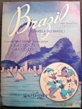 WALT DISNEY: (RARE VINTAGE SHEET MUSIC COLLECTION,1940,,S) BRAZIL - $2,261.92 MXN