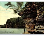 Castle Rock Oregon Illinois IL UNP DB Postcard T3 - £3.51 GBP