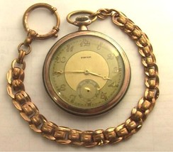 Favorite Watch Switzerland 800 Silver Gold Plated Chain - $4,252.54 MXN