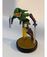 Lien Zelda Super Smash Bros Nintendo Amiibo Figurine Wii U 3DS Interrupt... - $30.13