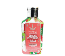 Hempz Crushed Peppermint Sugar Herbal Body Moisturizer 2.25 oz - $9.85