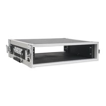 2U Pa/Dj Rack/Road Case, 2-Space, With 16&quot; Depth, Plywood (Strc-2U) - £176.64 GBP