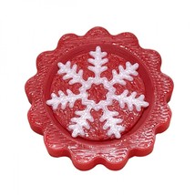 Purple Hobbies Snowflake Needle Minder Red - $15.81
