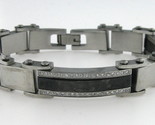 M&#39;s stainless steel Men&#39;s Bracelet Stainless Steel 403141 - £39.78 GBP