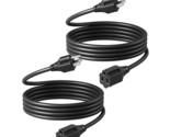 Outdoor Extension Cord 6Ft, 3 Prong Waterproof Extension Cable For Light... - $25.99