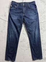 AG Adriano Goldschmied Dylan Slim Skinny Jeans Men&#39;s 34 x 33 Blue Denim USA Made - £22.98 GBP