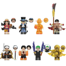 8 Pcs Japan Anime ONE PIECE Minifigure Building Toys Buy Minifigures Online - $19.99