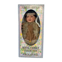 Vintage Cathay Collection Porcelain Indian Doll Limited Edition Missing COA - £25.33 GBP