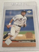 1997 Upper Deck #114 Rey Ordonez New York Mets Rookie Card - £6.04 GBP