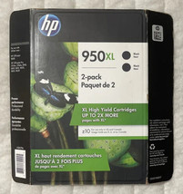 HP 950XL Black Ink Cartridge Twin Pack CR317BN (2 x CN045AN) Genuine Ret... - £29.24 GBP