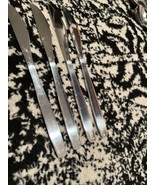 4 IKEA Dinner Knives Stainless Steel flatware Mospig 224-58 - £14.30 GBP