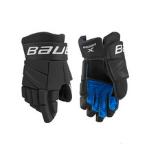 Bauer X Junior Hockey Gloves Black/White Size 11 - $59.99