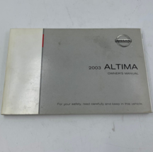 2003 Nissan Altima Owners Manual OEM B03B11040 - $17.99