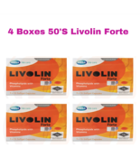 4 Boxes X Livolin Forte (50'S) Protect The Liver From Viral, Alcoholic And Drug  - $109.90