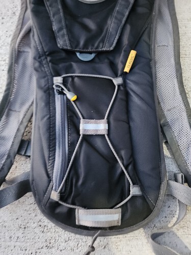 Camelbak Classic Hydration Pack Gray Black Zipper Pocket - No Bladder 16" x 7" Item image 3