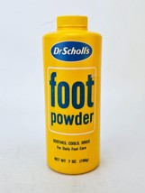 Dr Scholls Original Foot Powder With Talc Soothe Cool 7.0 oz VINTAGE - $23.11