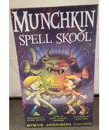 Munchkin Spell Skool Card Game Steve Jackson Games 2017 1st edition NEW ... - $24.74