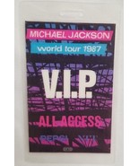 MICHAEL JACKSON - VINTAGE 1987 ORIGINAL TOUR CONCERT LAMINATE BACKSTAGE ... - $372.81 MXN