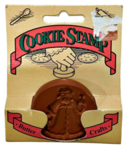 Christmas Cookie Stamp Fox Run Santa Old Man Clay Ceramic Butter Crafts ... - £4.61 GBP