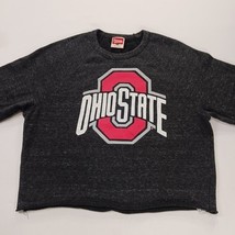 Homage Ohio State RN#122964 Women's Black Cropped Pullover Sweatshirt Size Small image 11