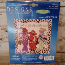 #056-0190 "Not Older, Better! Counted Cross Stitch Janylynn Designs for Needle - $14.35