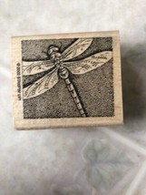 Intricate Dragonfly Bug Insect Stamping Up 2002 Wood Rubber Stamp - £11.02 GBP