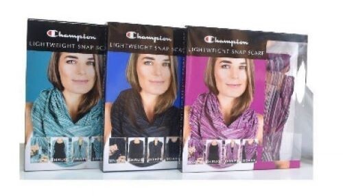 10 Champion Women Lightweight Snap Scarf - $39.60