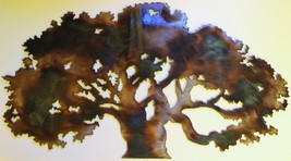 The Big Oak Tree 20&quot; Wide x 11 &quot; tall Copper and Bronzed Plated - $42.73